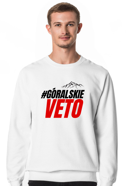 Bluza męska - Góralskie Veto (Protest Przedsiębiorców)