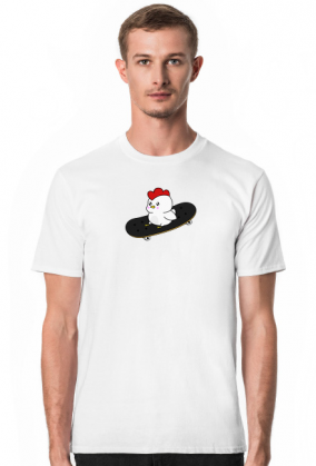 Koszulka Kurczak na deskorolce