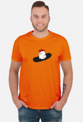 Koszulka Kurczak na deskorolce