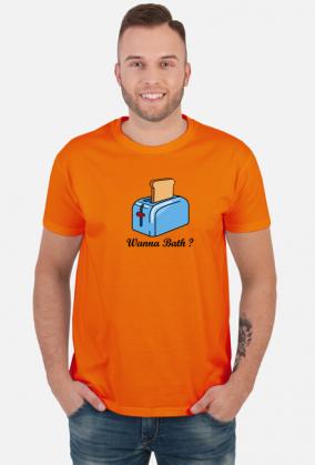 Koszulka Toster "wanna bath?"
