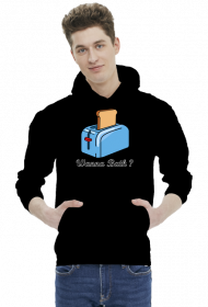 Bluza Toster "wanna bath?" Czarna