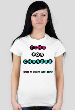 quit cmyk damski tshirt