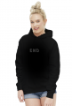 gENDer hoodie lgbtq nonbinary: transparent and black