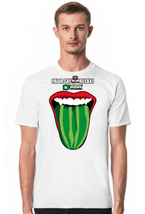 Usta język arbuz. Pada