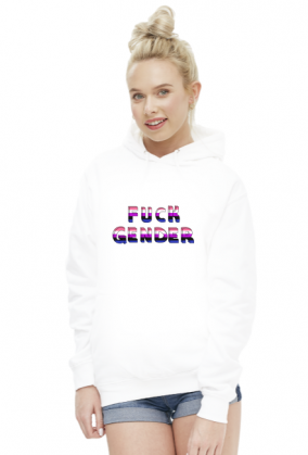 fuck gender hoodie lgbtq genderfluid