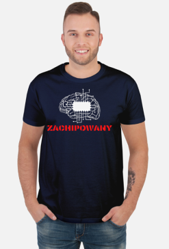 Koszulka "Zachipowany" - ciemna