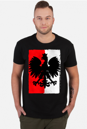 Koszulka Orzeł z flagą Polski