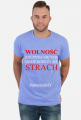 Koszulka - Wolność Zaczyna Się Tam Gdzie Kończy Się Strach #otwieraMY - T-Shirt Multicolor