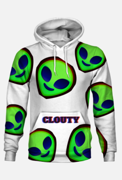 CLOUTY Alien Hoodie