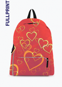 Walentynkowy plecak Serca