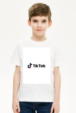 KOSZULKA TIKTOK DLA DZIECI CHŁOPAKA DZIEWCZYNKI