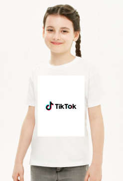 KOSZULKA TIKTOK DLA DZIECI CHŁOPAKA DZIEWCZYNKI