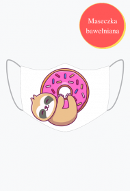 Maseczka - pączuszkowy leniwiec
