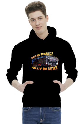 Bluza męska z kapturem "Palety do Lester"