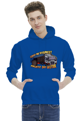 Bluza męska z kapturem "Palety do Lester"