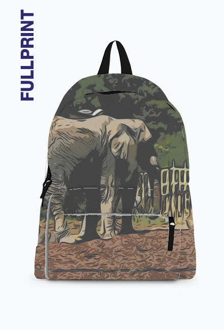 Plecak FULLPRINT z nadrukiem słonia