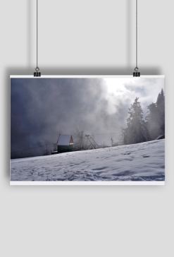 Plakat - górskie pejzaże