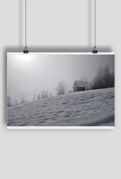 Plakat - górskie pejzaże