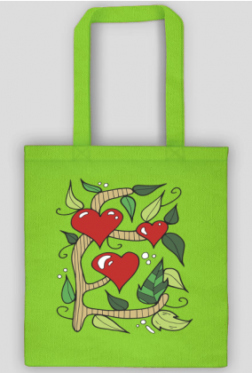 Ekologiczna torba na zakupy Serdeczne drzewko