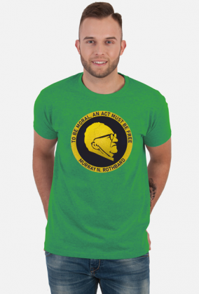 Rothbard - koszulka męska Indepicto