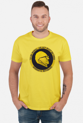 Rothbard - koszulka męska Indepicto