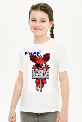 Koszulka z napisem ,,fnaf''