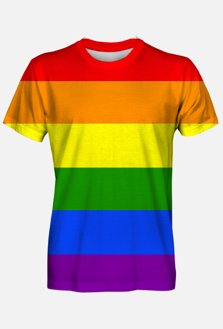 Koszulka - Tęcza, FREEDOM, LGBT, miłość