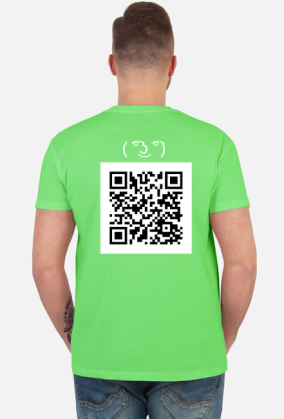 QR RickRoll front&back with lenny face