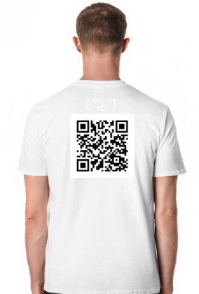 QR RickRoll front&back with lenny face