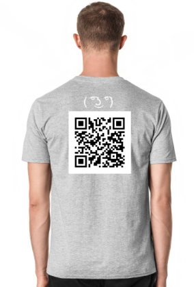 QR RickRoll front&back with lenny face