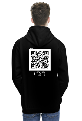 QR RickRoll front&back with lenny face