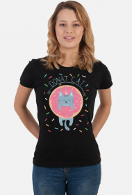 Koszulka damska- DONAT CAT