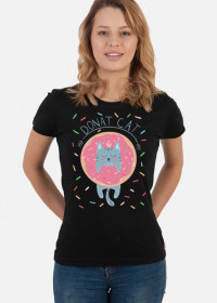 Koszulka damska- DONAT CAT