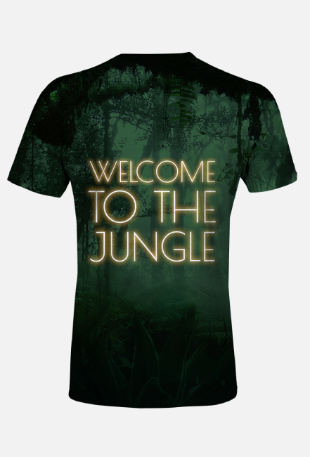 Welcome to the Jungle T-shirt fullprint