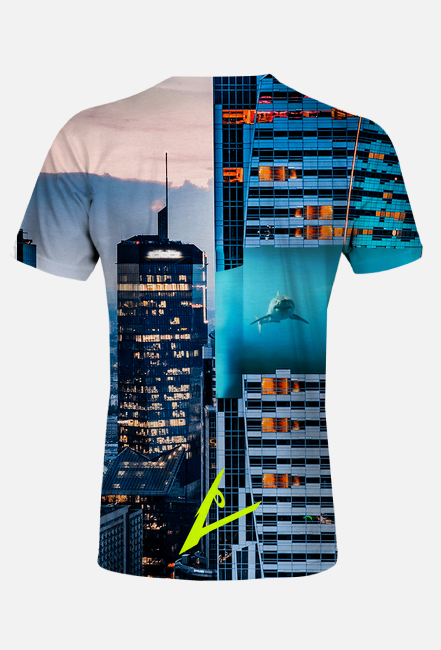 New shark in town HAVOX T-shirt Fullprint