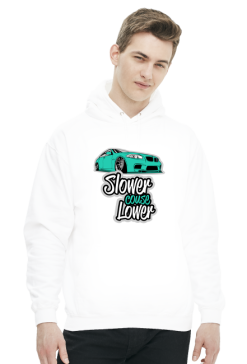 Slower couse Lower - BMW F10 (bluza męska kaptur)