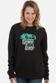 Slower couse Lower - BMW F10 (bluza damska klasyczna)
