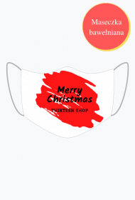 Maseczka ochronna bawełniana Merry Christmas
