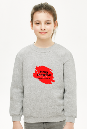 Bluza przód Merry Christmas for girl