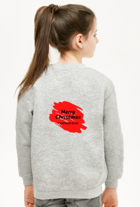 bluza plecy Merry Christmas for girl