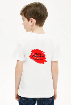 T-Shirt Merry Christmas plecy for boys