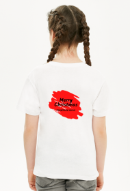 T-Shirt Merry Christmas plecy for girl