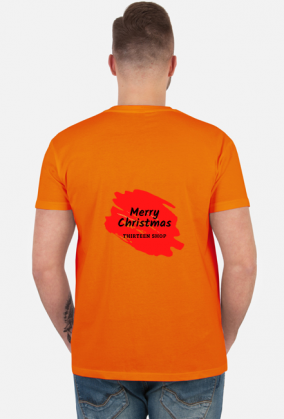 T-Shirt Merry Christmas plecy for men