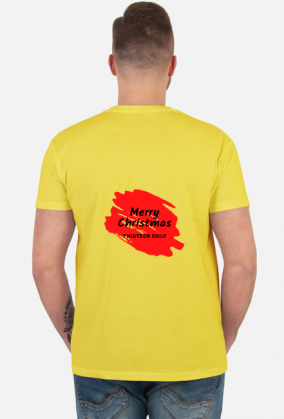 T-Shirt Merry Christmas plecy for men