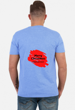 T-Shirt Merry Christmas plecy for men
