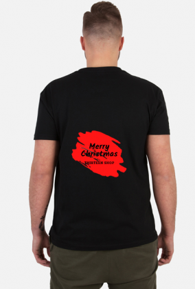 T-Shirt Merry Christmas plecy for men