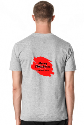 T-Shirt Merry Christmas plecy for men