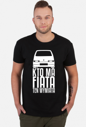 CC - Kto ma Fiata ten wymiata (koszulka męska) jg