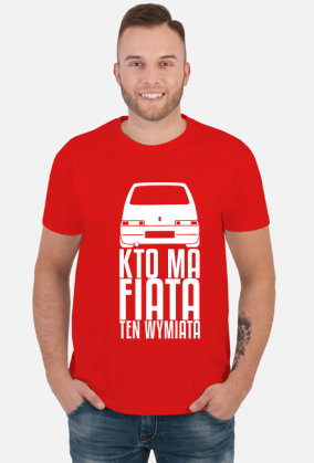 CC - Kto ma Fiata ten wymiata (koszulka męska) jg