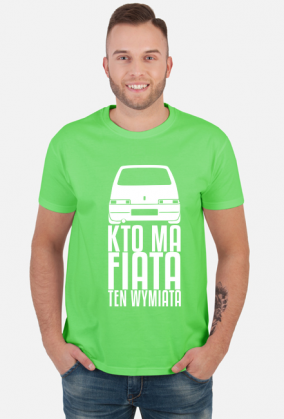 CC - Kto ma Fiata ten wymiata (koszulka męska) jg